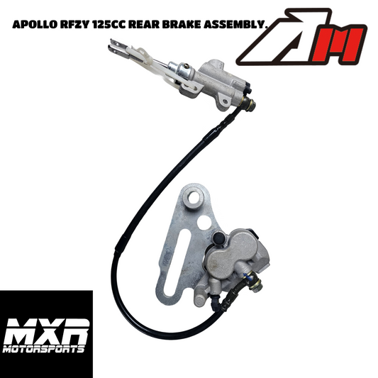 Apollo Moto RFZ Y 125cc Rear Brake Assembly.