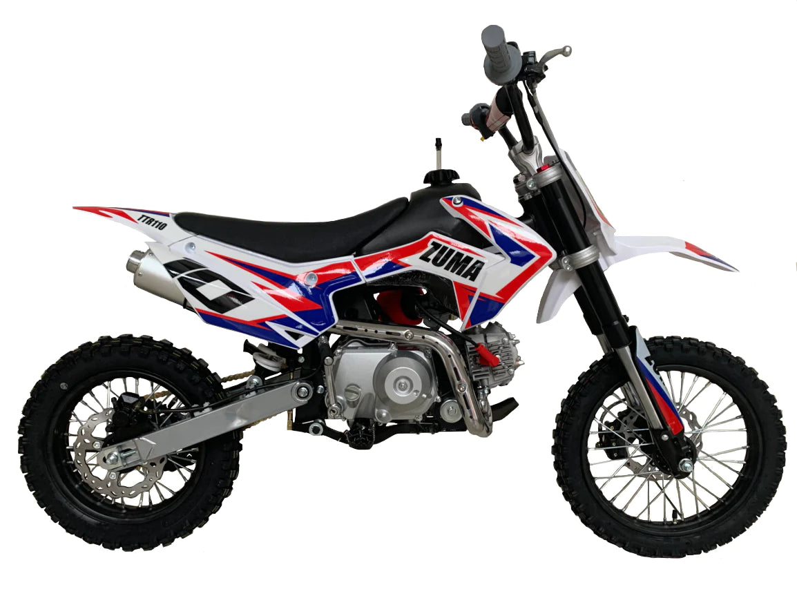 ZUMA TTR110 SEMI AUTO DIRT BIKE WITH E-START 🔥🔥🔥