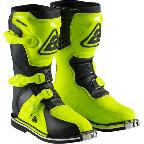 Answer Racing 2023 Ar-1 Boot Youth Hyper Acid/Black 🔥🔥🔥