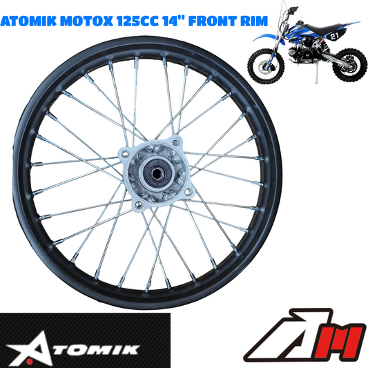 Atomik Motox 125cc 14" Front rim