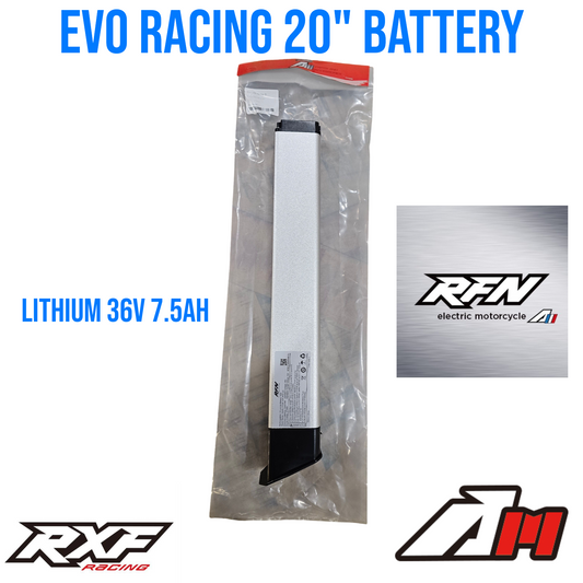 RXF / RFN EVO RACING 20" LI-ION BATTERY 36V 7.5AH ⚡️⚡️⚡️